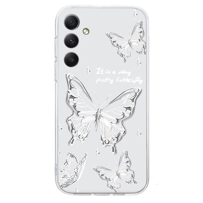 Hoesje Samsung Galaxy A07 Vlinderpatroon