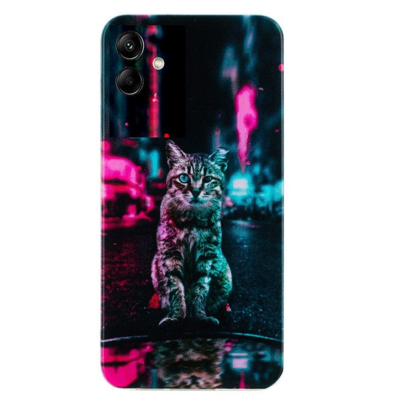 Hoesje Samsung Galaxy A07 Kat en Vuur Driekleur