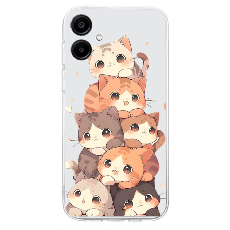 Samsung Galaxy A07 Hoesje Meerdere Kittens