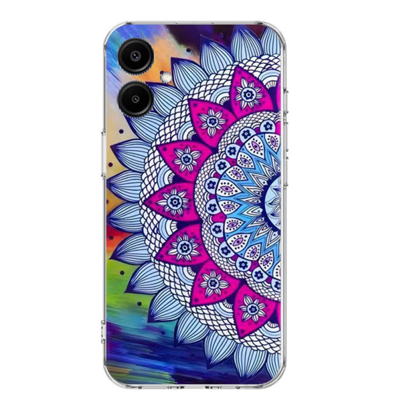 Samsung Galaxy A07 Bloemen Mandala Hoesje