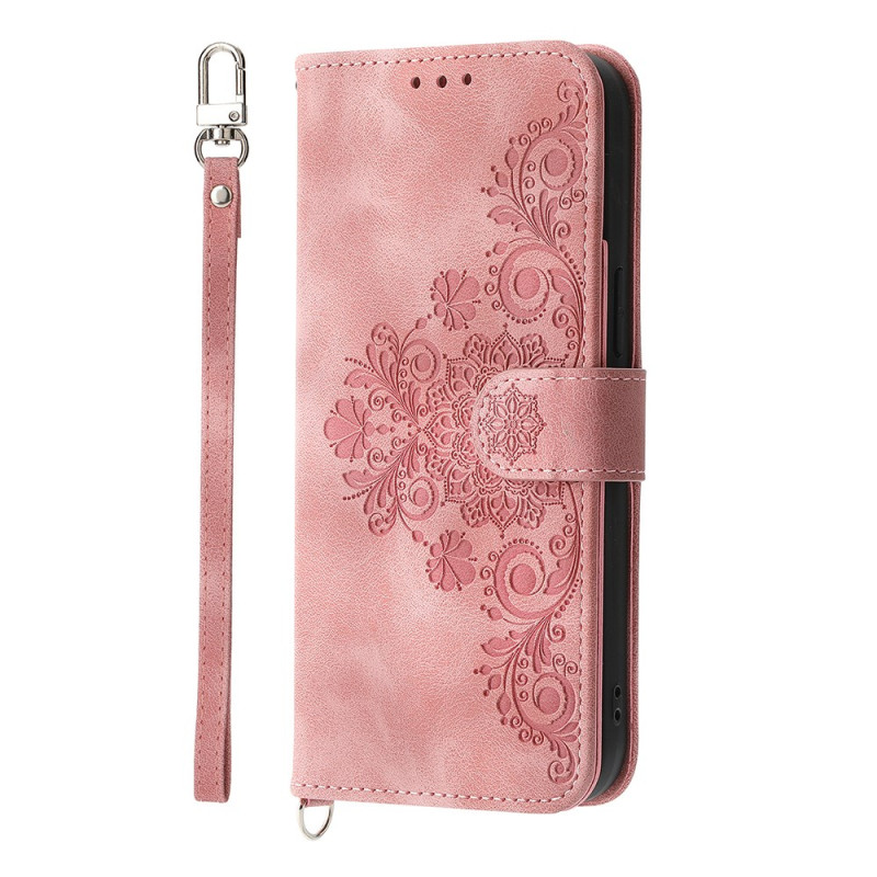 Samsung Galaxy Case A07 Suede Effect Kant met Koord
 en Schouderband
