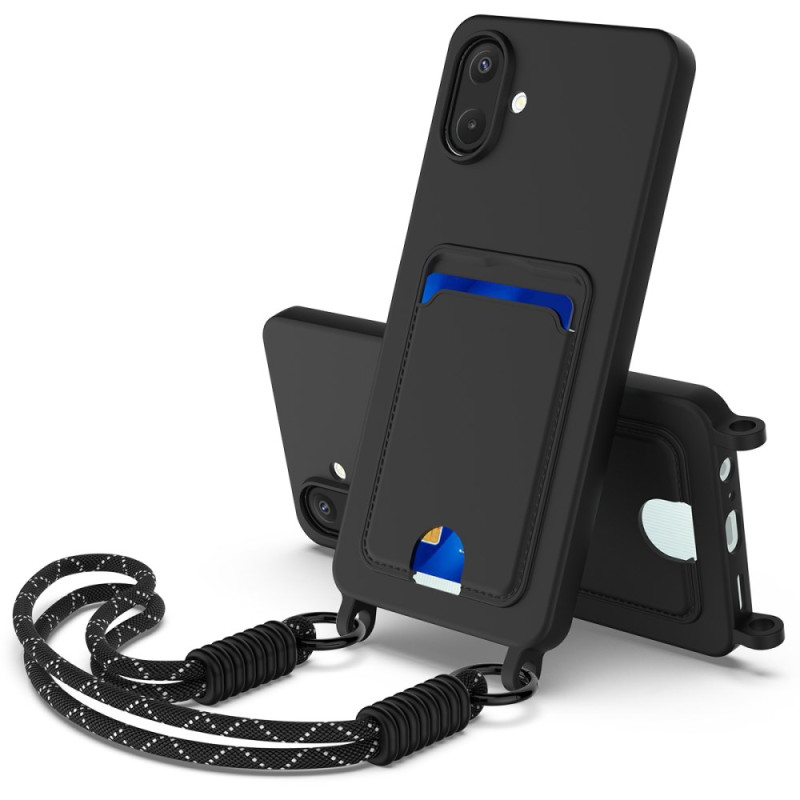 Samsung Galaxy A07 4G Silicone hoesje met koord