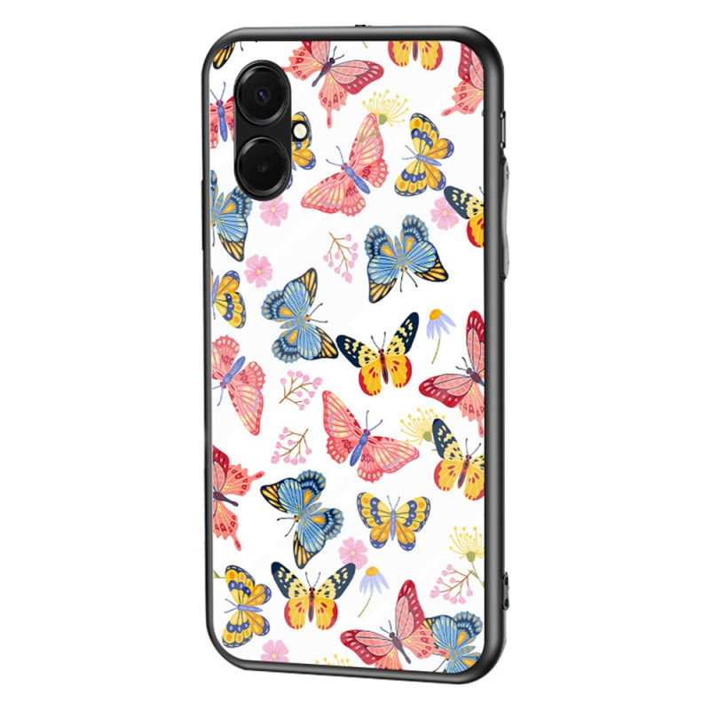 Samsung Galaxy A07 Gehard Glazen Hoesje Vlinders