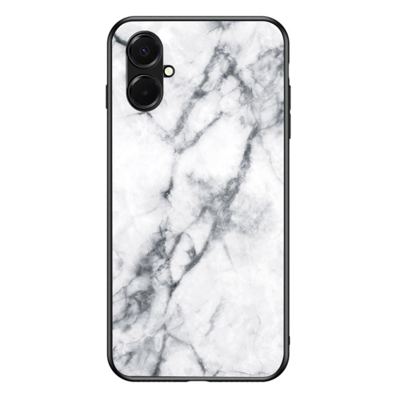 Samsung Galaxy A07 Marmer Beveiligd Glas Hoesje