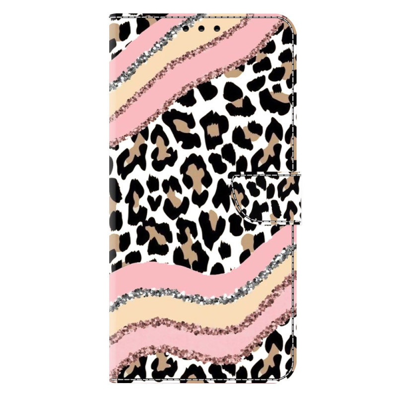 Samsung Galaxy A17 5G Luipaard Streep Hoesje