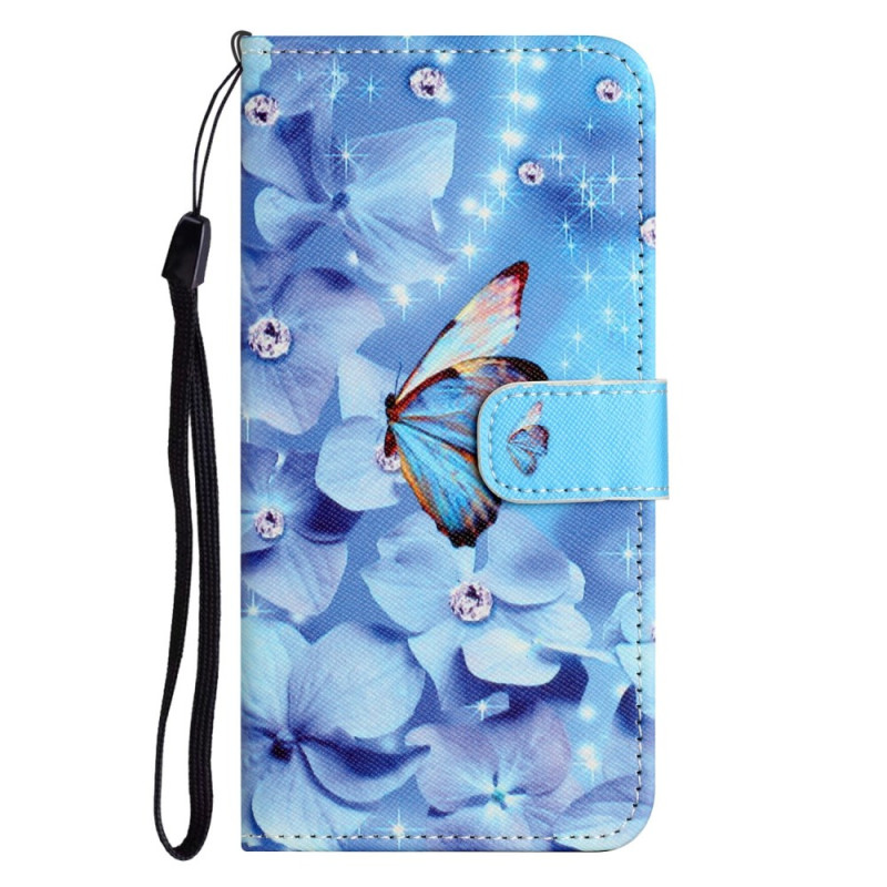 Samsung Galaxy A17 5G Hoesje Bloemen en Vlinders patroon