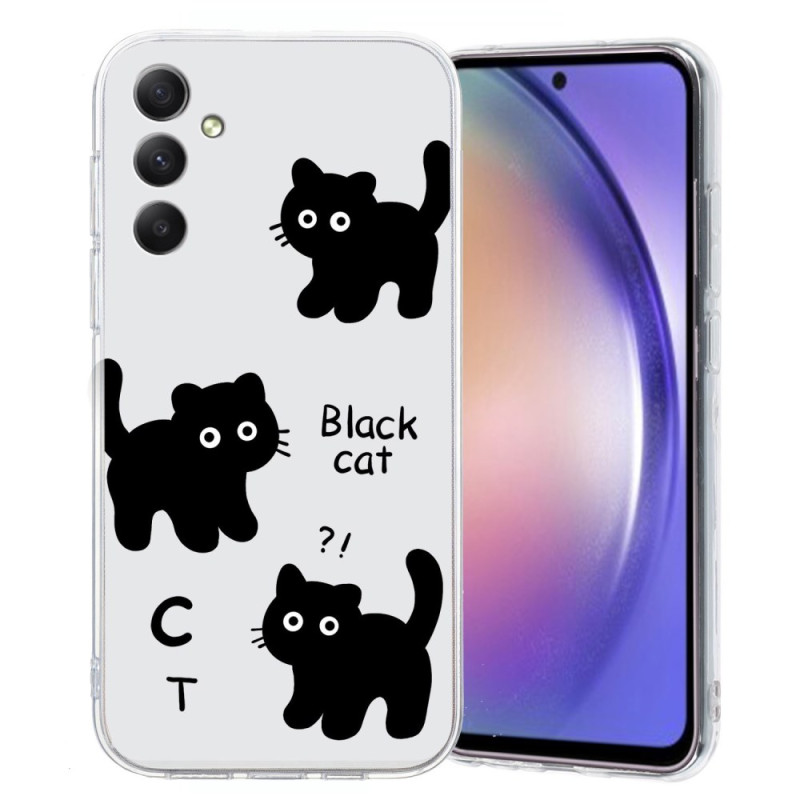 Samsung Galaxy A17 5G Hoesje Zwarte Katten