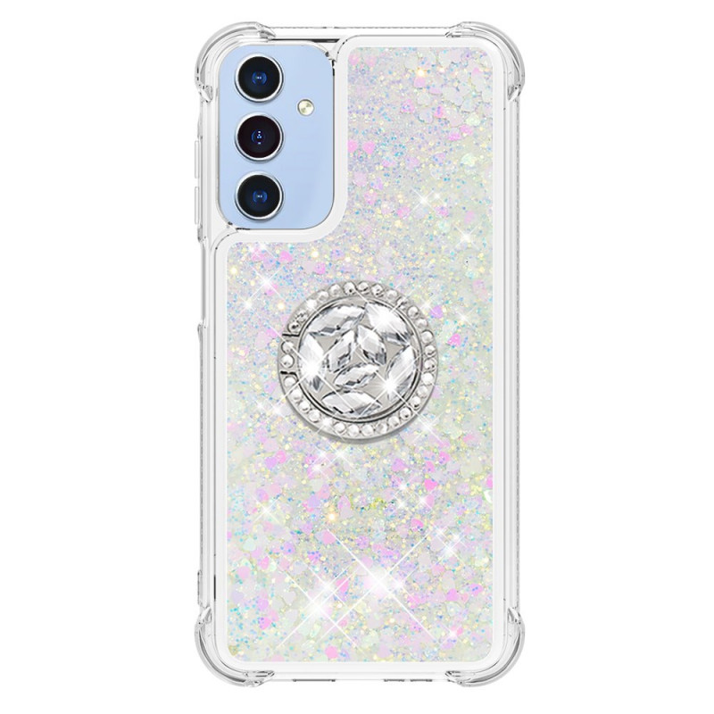 Samsung Galaxy A17 5G Hoesje Glitter Ring-Support