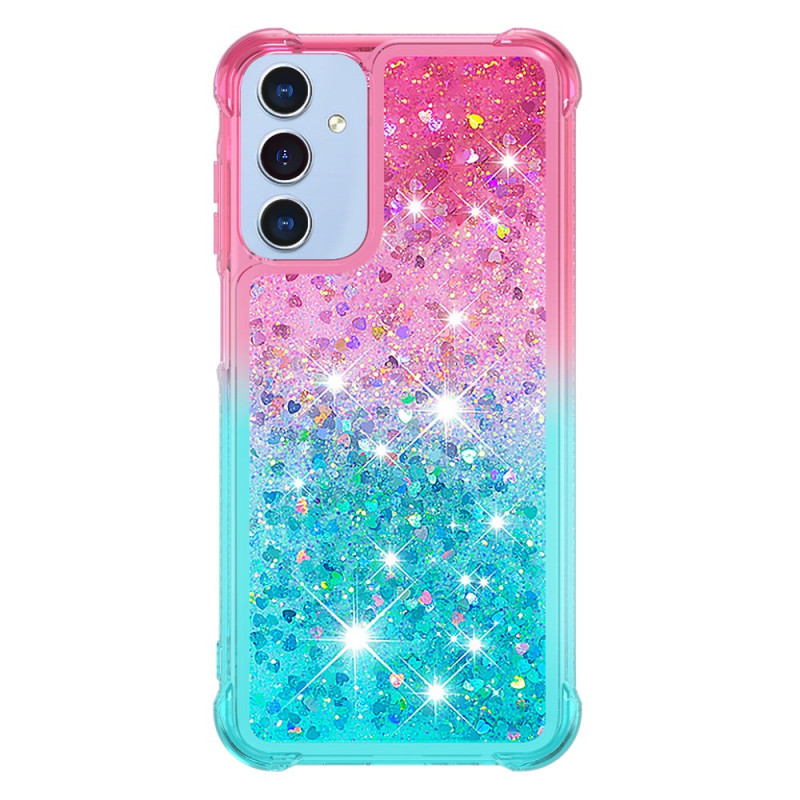 Samsung Galaxy A17 5G Kleurverloop Glitter Hoesje