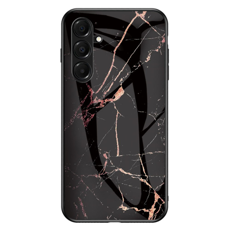 Samsung Galaxy A17 5G Marmer Beveiligd Glas Hoesje