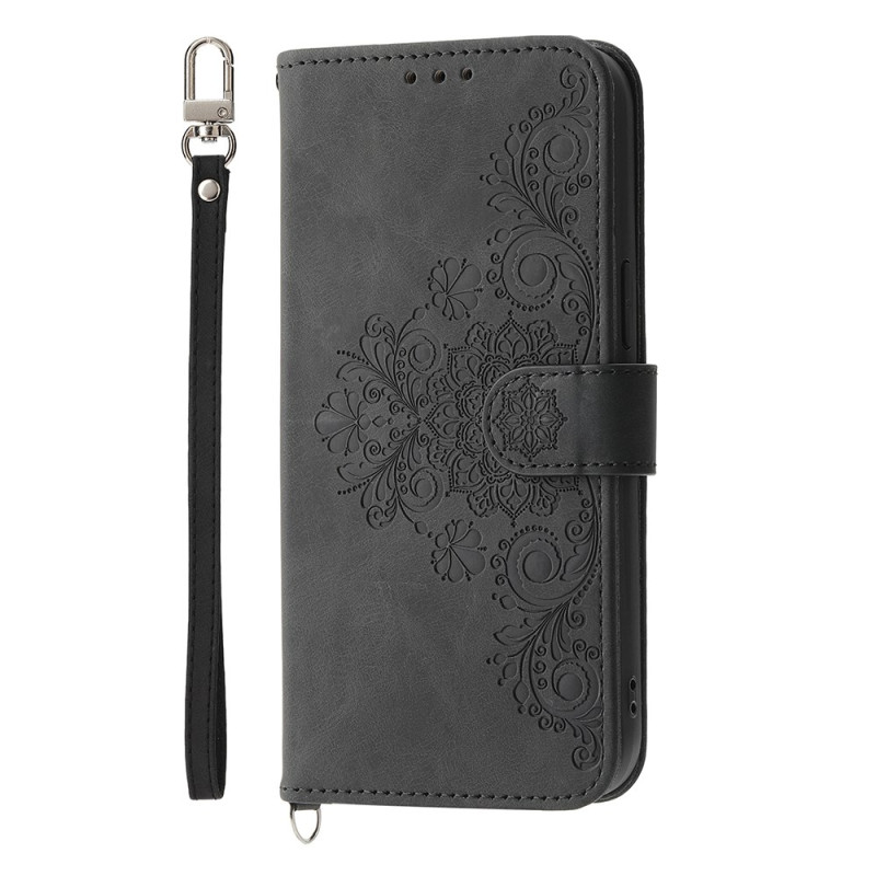 Hoesje Samsung Galaxy A17 5G Portemonnee Suede Effect Kant