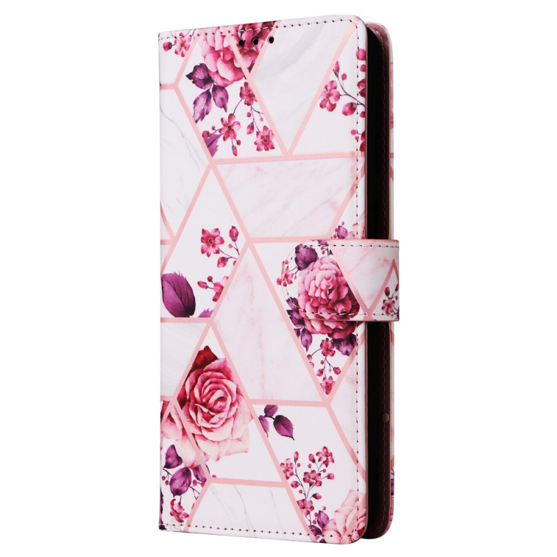 Samsung Galaxy A17 5G Hoesje Marmer Design met Koord
