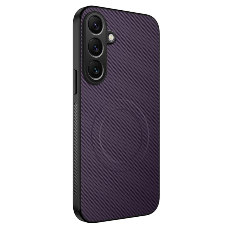 Samsung Galaxy A17 4G / 5G magnetisch koolstofvezel hoesje