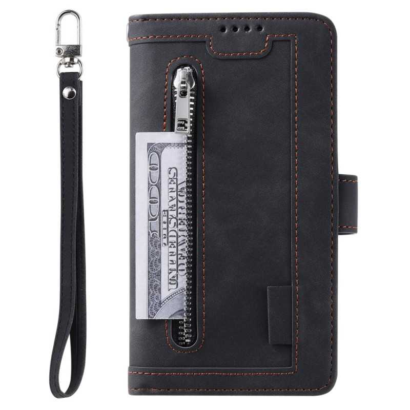 Samsung Galaxy A17 5G Portemonnee Hoesje Vintage 9 Kaarthoesjes