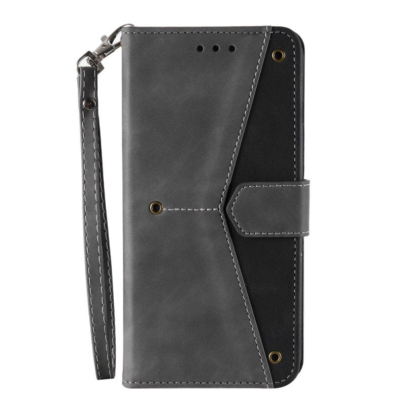 Samsung Galaxy A17 5G Tweekleurig Hoesje Driehoek Ontwerp