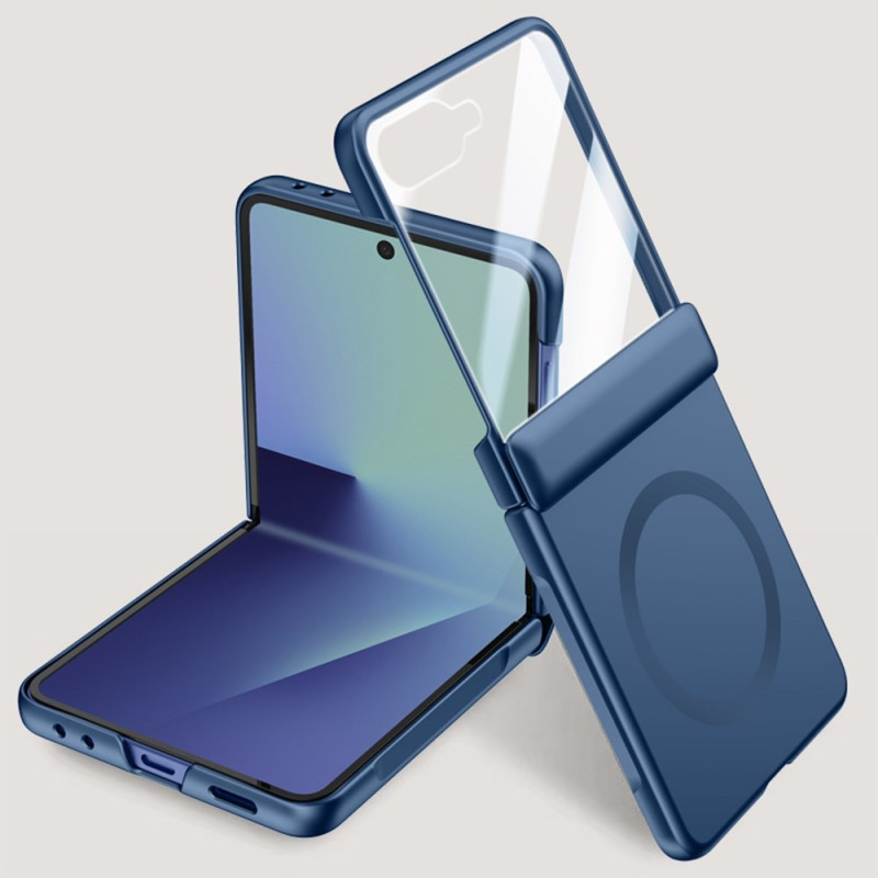 Samsung Galaxy Z Flip 7 magnetisch hoesje metaaleffect