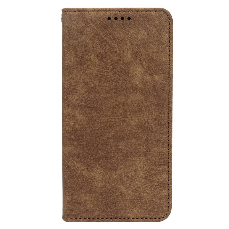 Flip Cover Xiaomi Redmi 15C 4G Vintage Suede Effect