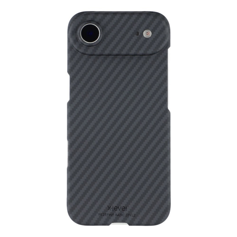 iPhone 17 Air magnetisch hoesje met koolstofvezelstructuur X-LEVEL
