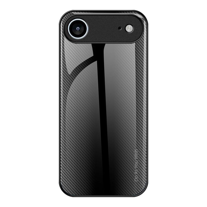 Hoesje iPhone 17 Air Gehard Glas Koolstofvezel
