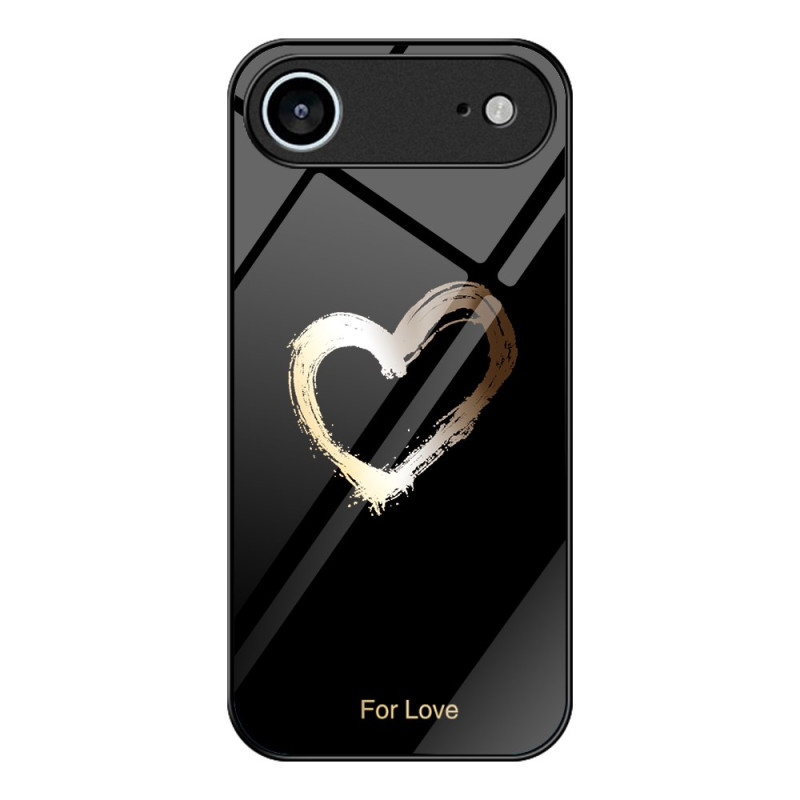 Hard case iPhone 17 Air getemperd glas liefde