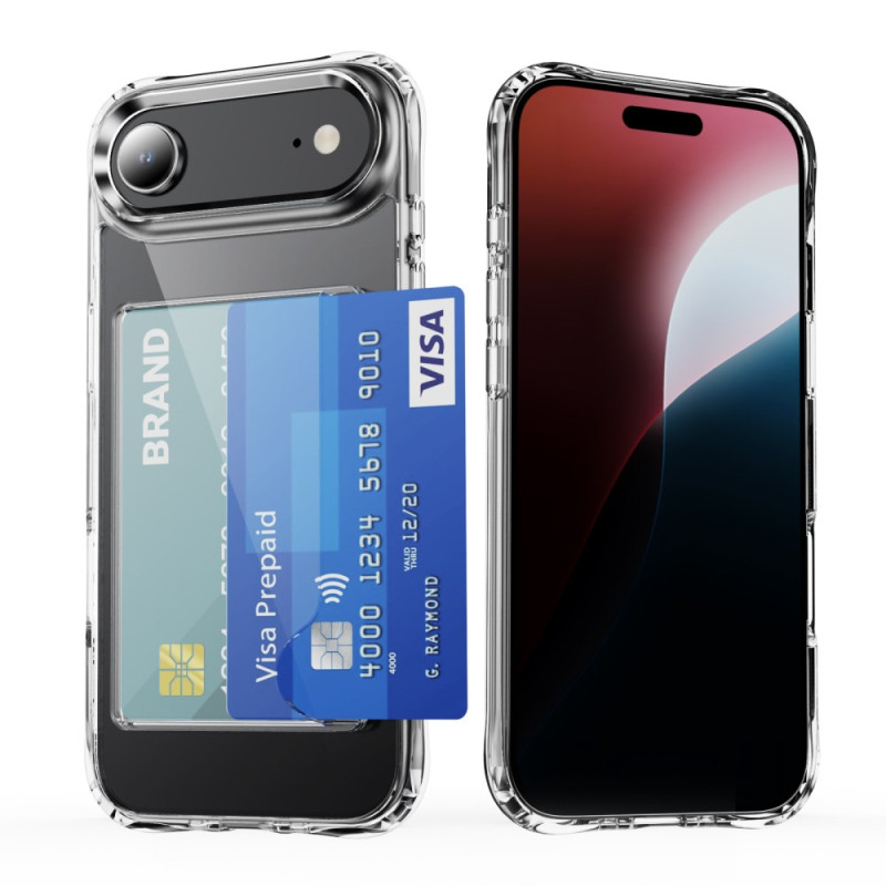 iPhone 17 Air Transparant Kaartetui