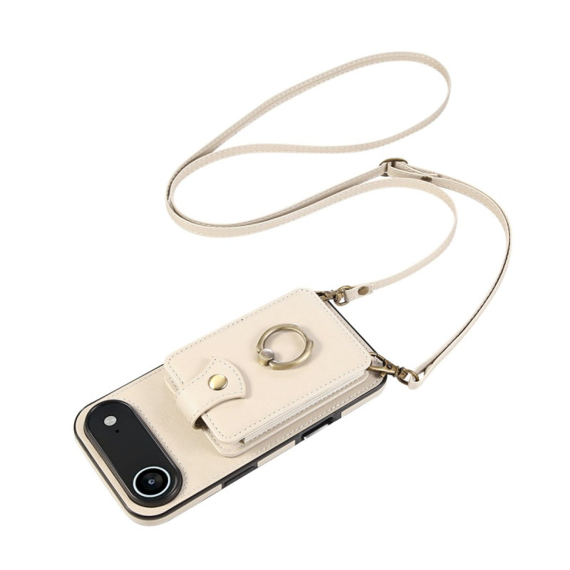 Hoesje iPhone 17 Air Kaarthouder en polsband