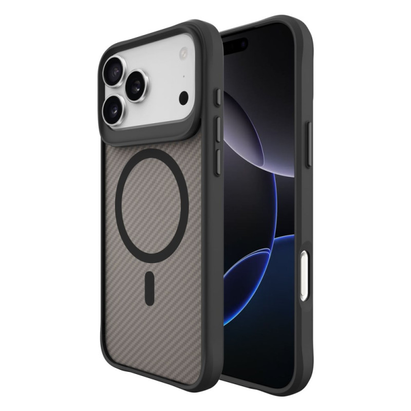 Magnetische hoes met koolstofvezelstructuur voor iPhone 17 Pro Max