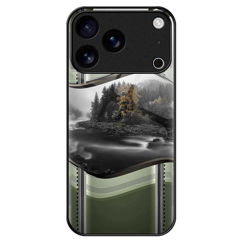 Hoesje iPhone 17 Pro Max Getemperd Glas Landschap