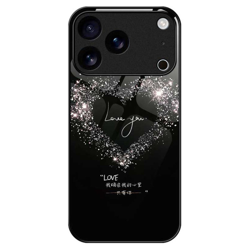 iPhone 17 Pro Max Hard Cover Glas Hart Zwart