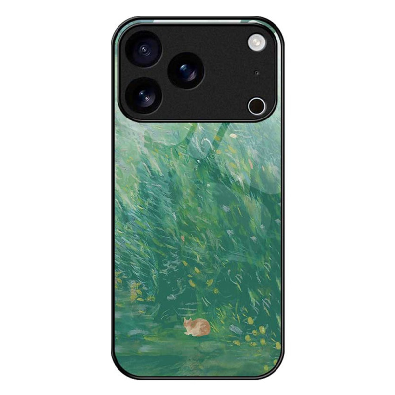 Hoesje iPhone 17 Pro Max Getemperd Glas Kattenverf