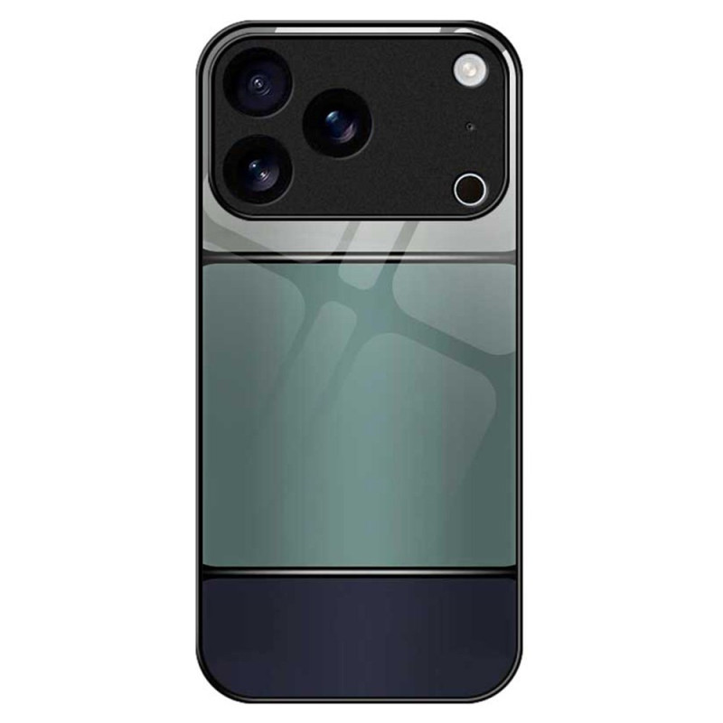 iPhone 17 Pro Max Tweekleurig Gehard Glazen Hoesje