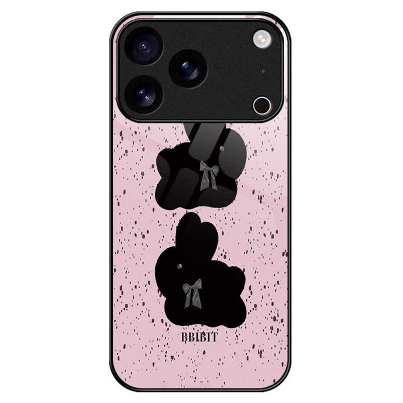 Roze en zwart iPhone 17 Pro Max hardcase