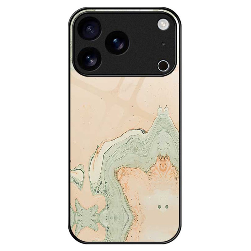 Hoesje iPhone 17 Pro Max Getemperd Glas Geverfd Patroon