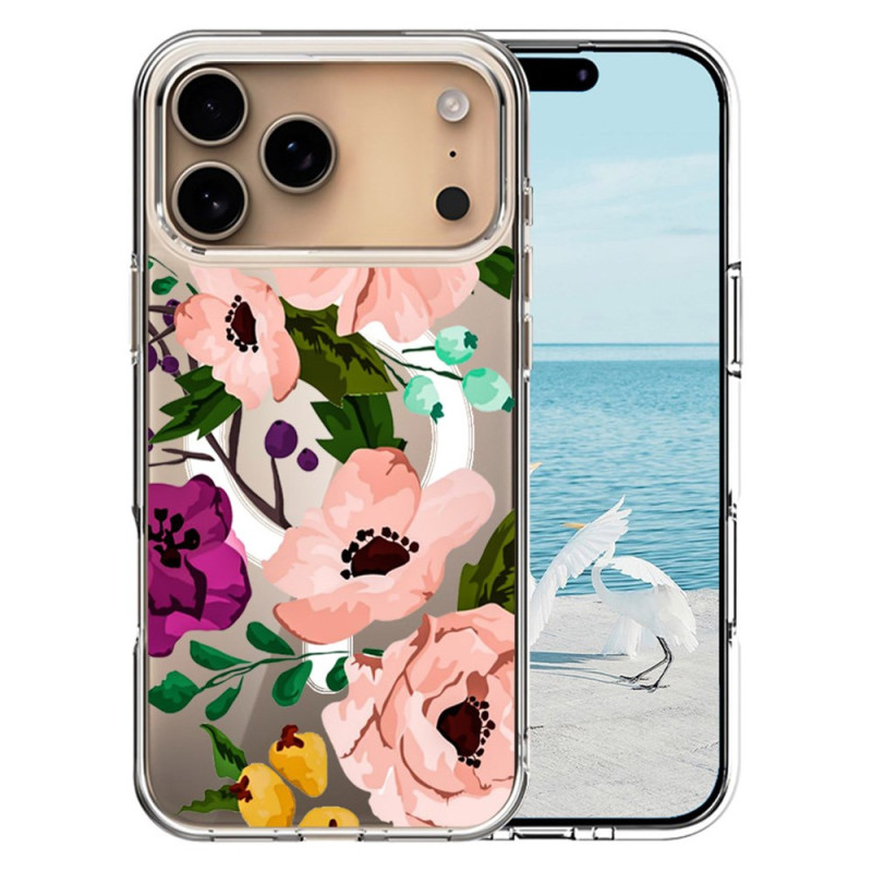 Hoesje iPhone 17 Pro Max MagSafe Fleurie Compatibel