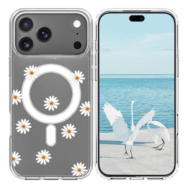 iPhone 17 Pro Max Compatibel Hoesje MagSafe Madeliefjes