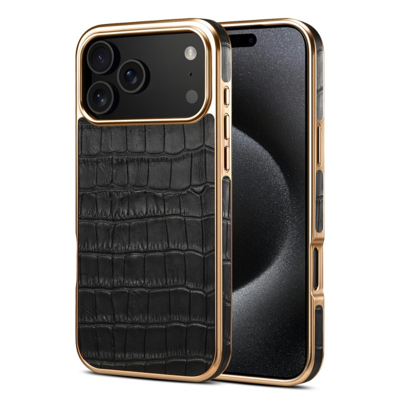 iPhone 17 Pro Max Hoesje Krokodillenstructuur DENIOR