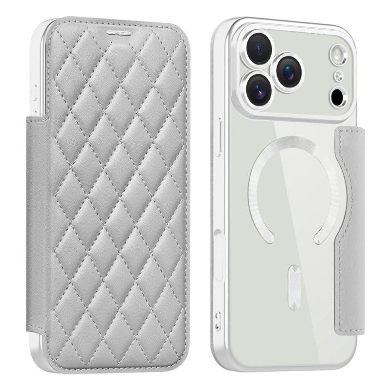 Flip cover iPhone 17 Pro Max compatibel MagSafe gewatteerd