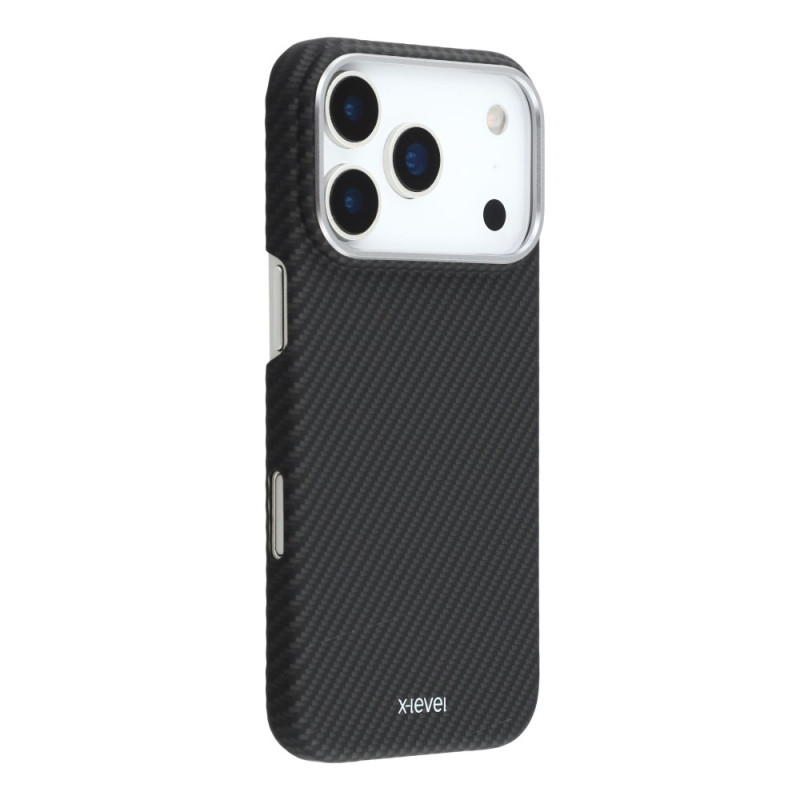 Hoesje iPhone 17 Pro Max Textuur Carbon X-LEVEL