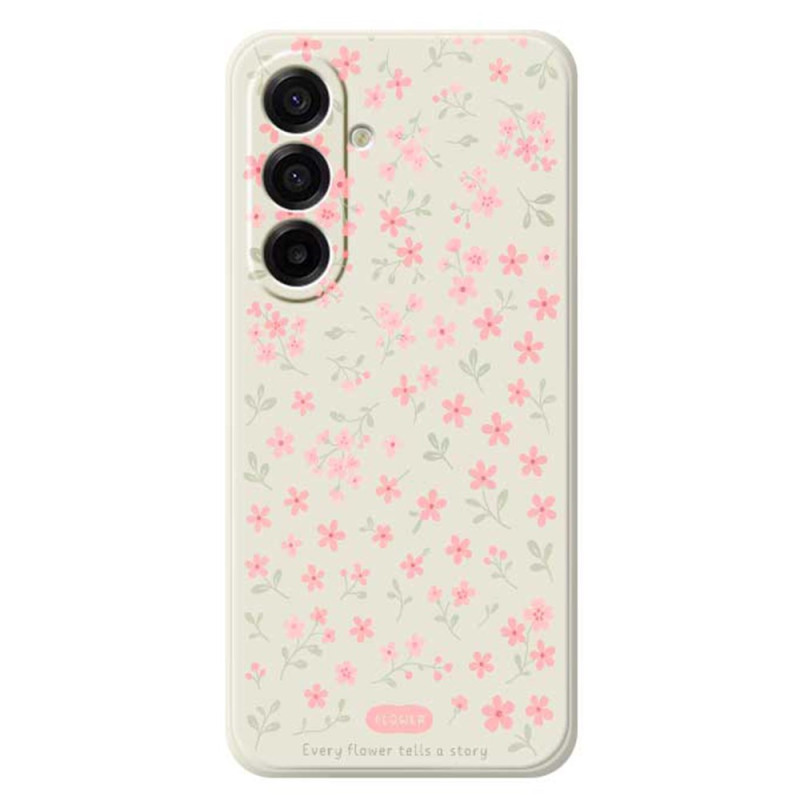 Samsung Galaxy A17 5G Roze Gebloemd Hoesje