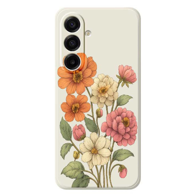 Samsung Galaxy A17 5G Hoesje Floraal Ontwerp