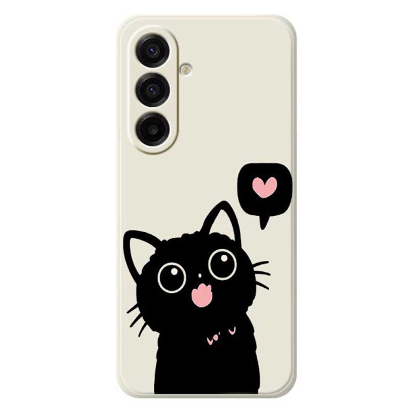Samsung Galaxy A17 5G Hoesje Cat Zwart