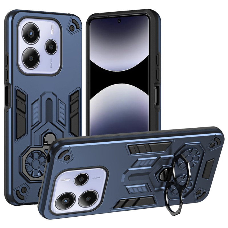 Xiaomi Redmi Note 14 5G Metalen Effect Steunring Hoesje