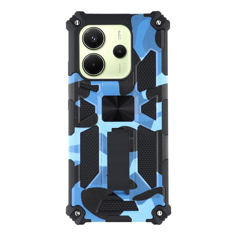 Xiaomi Redmi Note 14 5G Rugged Case met Geïntegreerde Standaard Camouflage