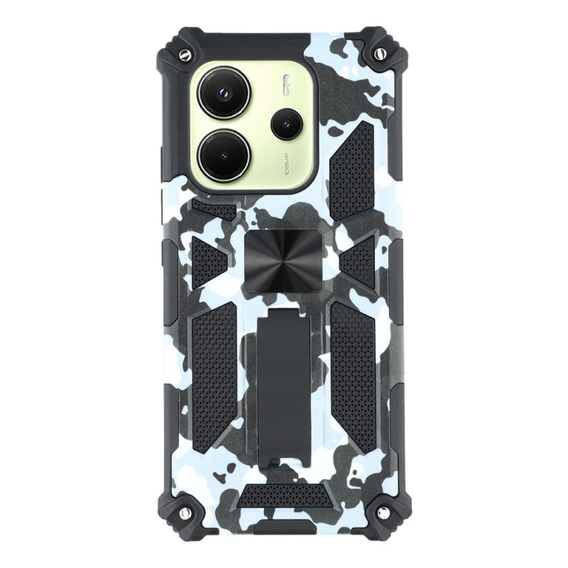 Xiaomi Redmi Note 14 5G Rugged Case met Geïntegreerde Standaard Camouflage