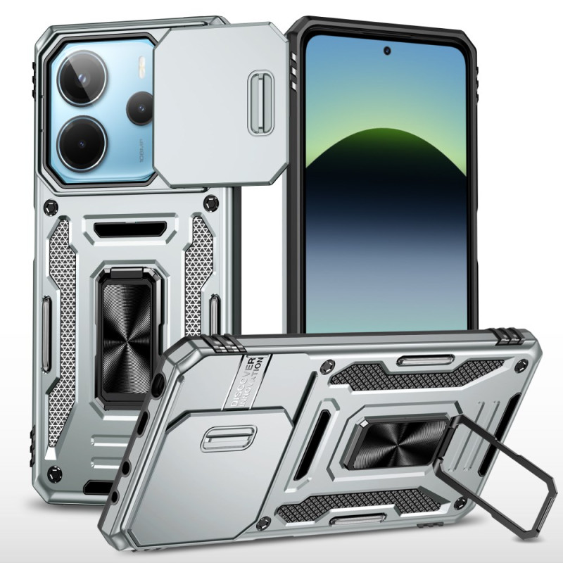 Xiaomi Redmi Note 14 5G Ultra Bestendig Hoesje met Lens Ondersteuning en Beschermer