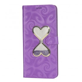 Samsung Galaxy J4 Plus Hoesje Zandloper Harten