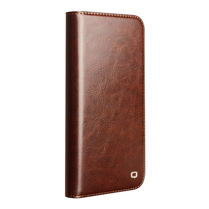 Flip Cover iPhone 17 Pro Max Leder QIALINO