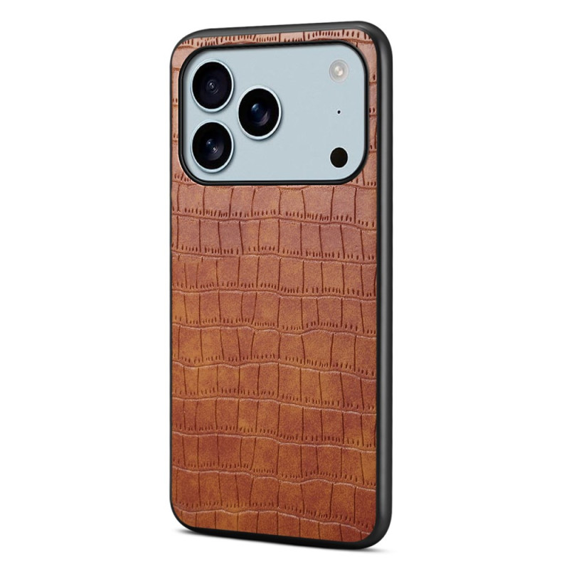 Hoesje iPhone 17 Pro Max Krokodillenstijl