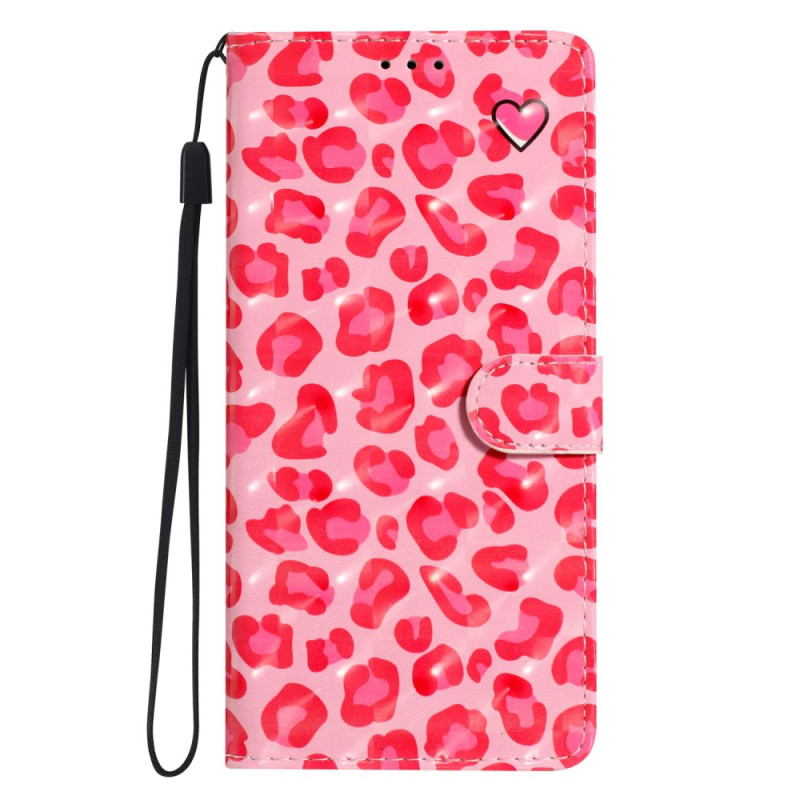 Xiaomi 15T Luipaard Roze Hoesje