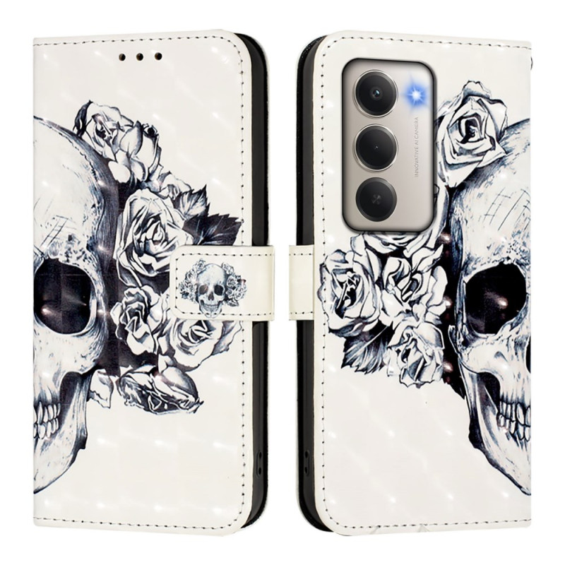 Xiaomi Redmi 15 5G doodshoofd bloem behuizing